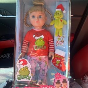 My life as Grinch Cindy Lou doll Blonde hair NIB